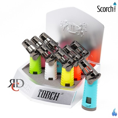 SCORCH TORCH 45DEG NOZZLE W/ RING ROCKET TRIGGER  - STDS208 9CT/ DISPLAY